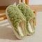 Warm Cotton House Slippers For Women Couples Soft Fluffy Indoor Flat Shoes 6