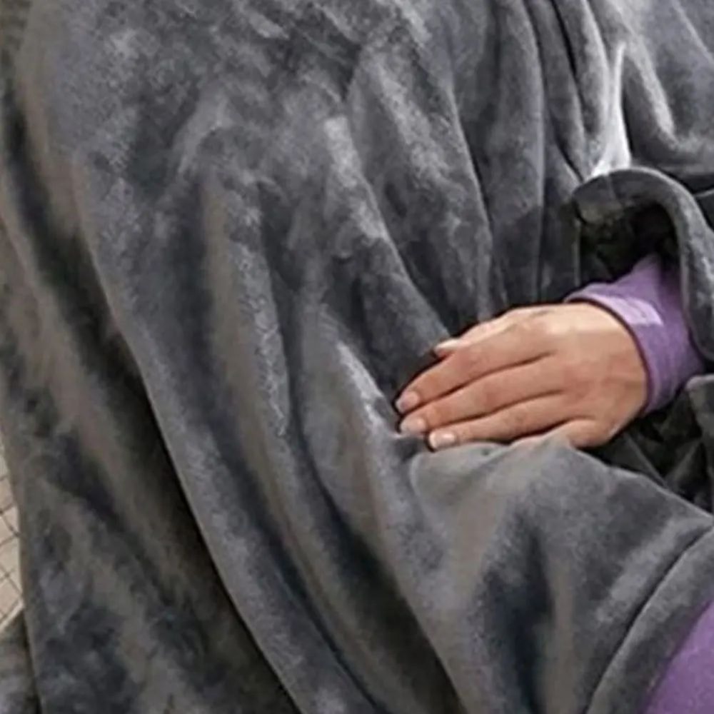 AllSeason Portable USB Heated Blanket Electric Heating Shawl Washable Rechargeable Outdoor Warmin 4