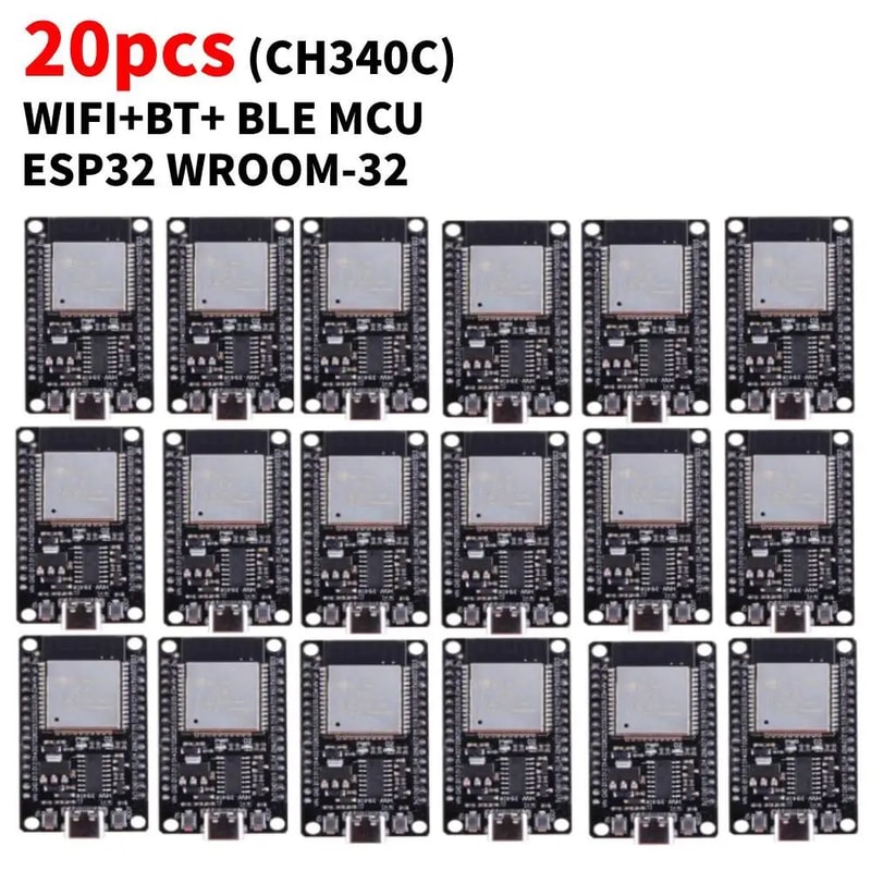 ESP32 WROOM32 Wireless Development Board With USBC Dual Connectivity 15