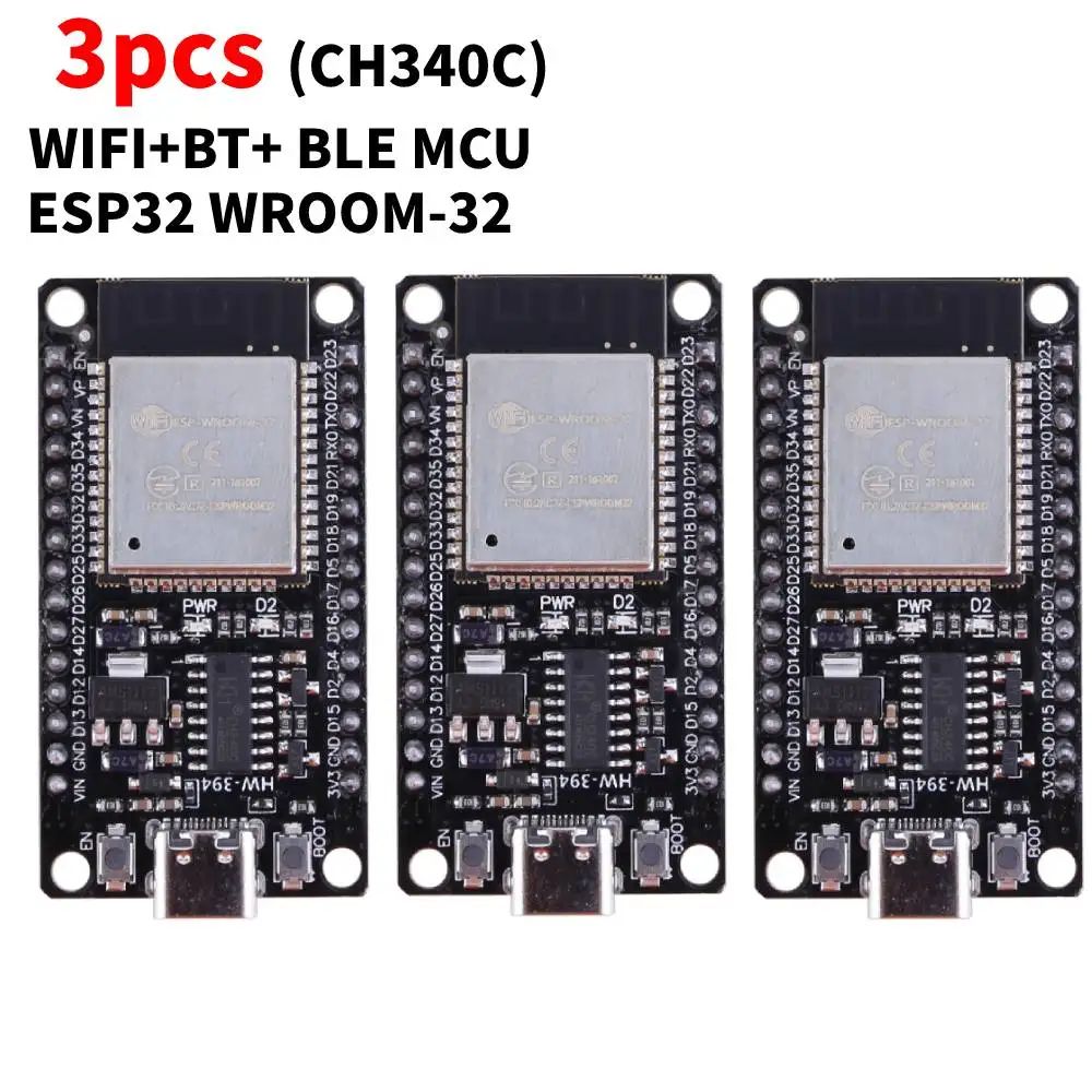 ESP32 WROOM32 Wireless Development Board With USBC Dual Connectivity 8