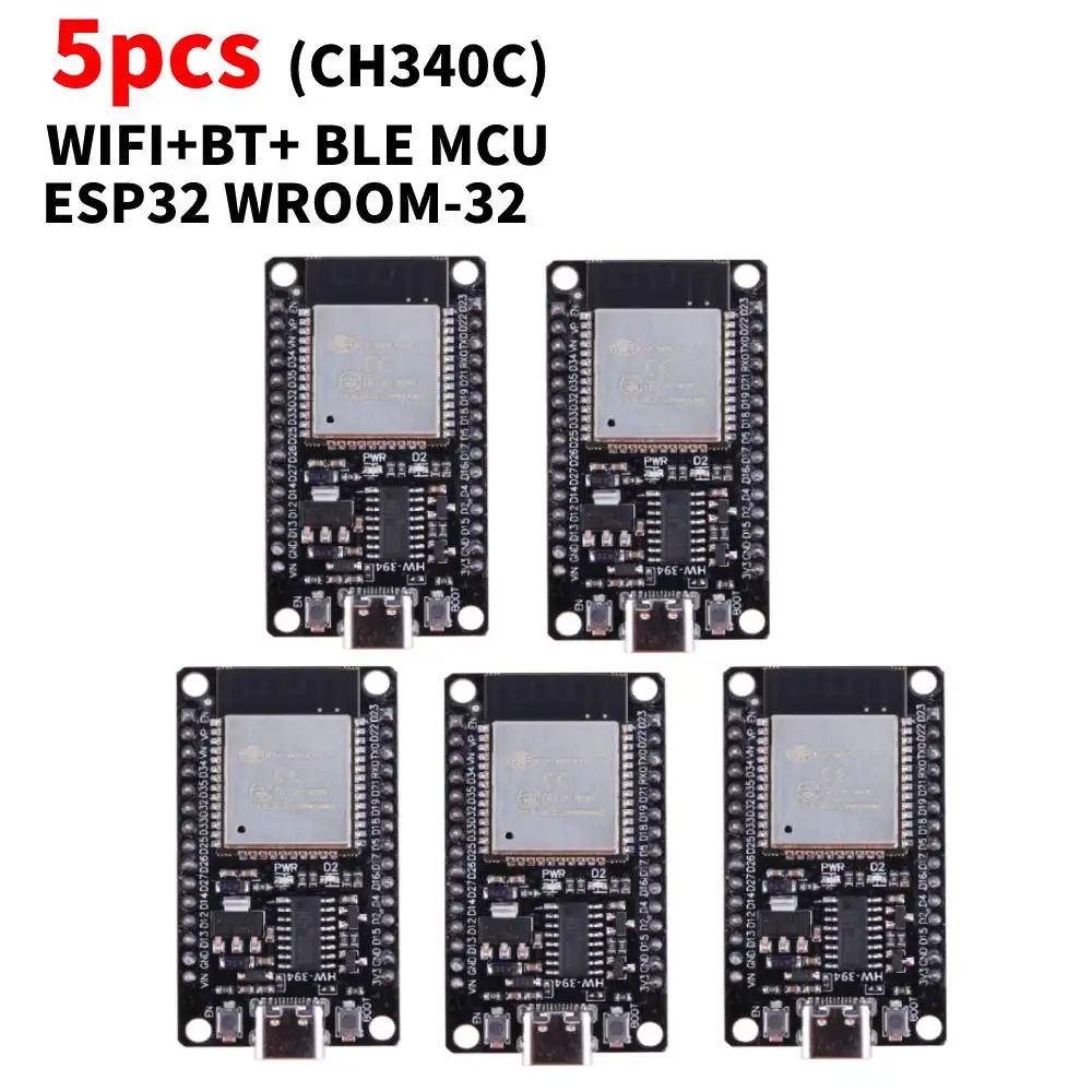 ESP32 WROOM32 Wireless Development Board With USBC Dual Connectivity 10