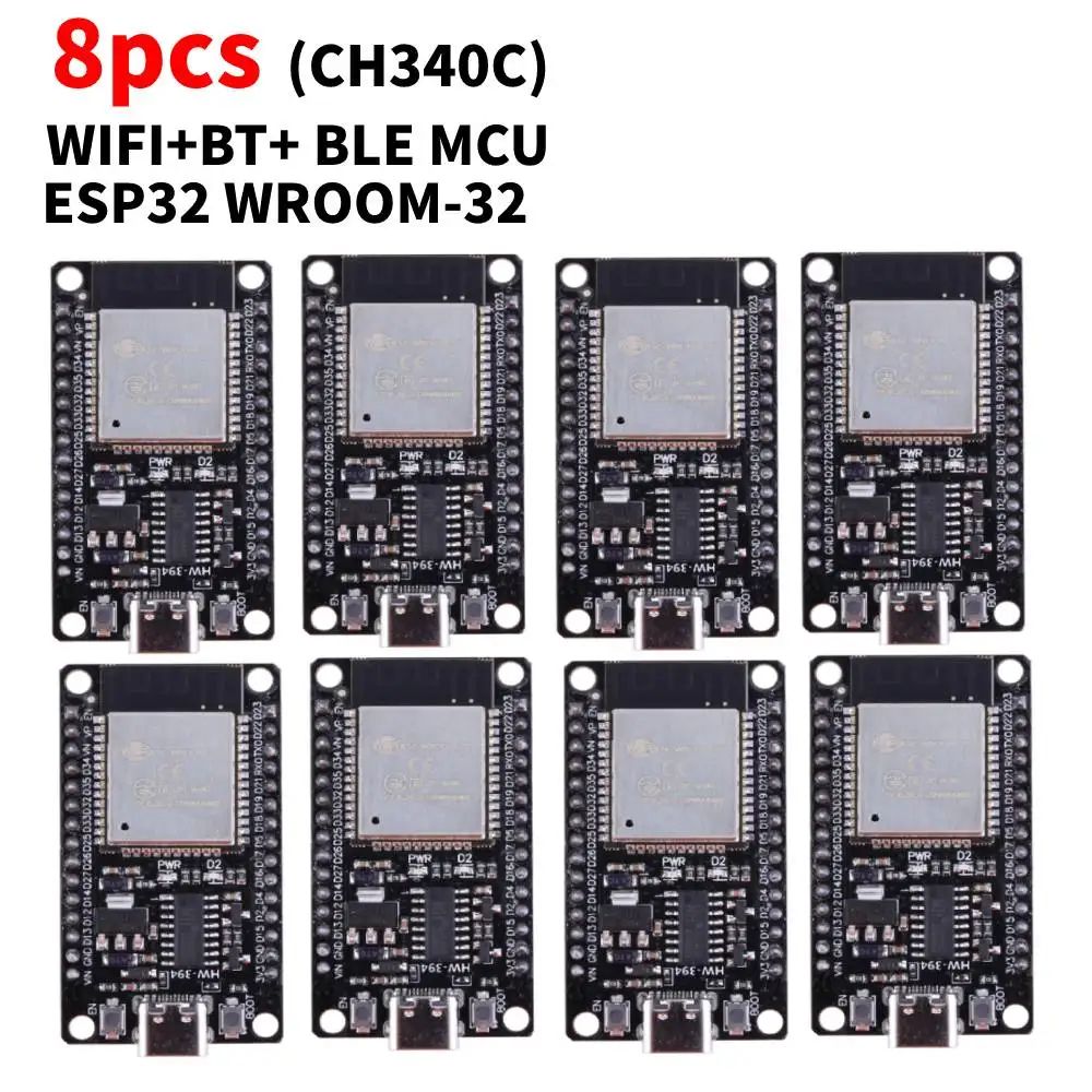 ESP32 WROOM32 Wireless Development Board With USBC Dual Connectivity 12