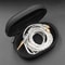 PU Zipper Earphone Storage Case Portable Headphone Organizer For KZ Earphones 2