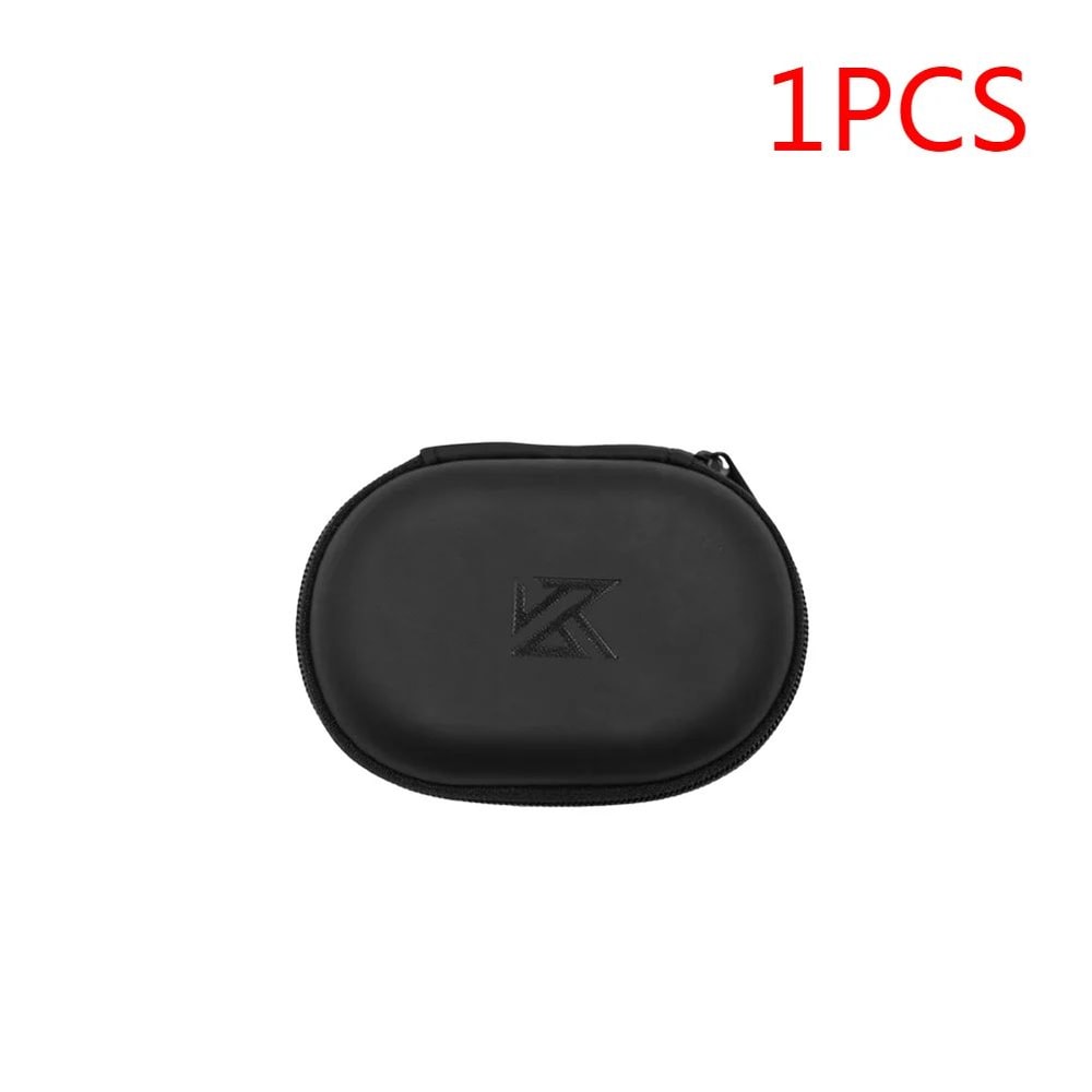 PU Zipper Earphone Storage Case Portable Headphone Organizer For KZ Earphones 6