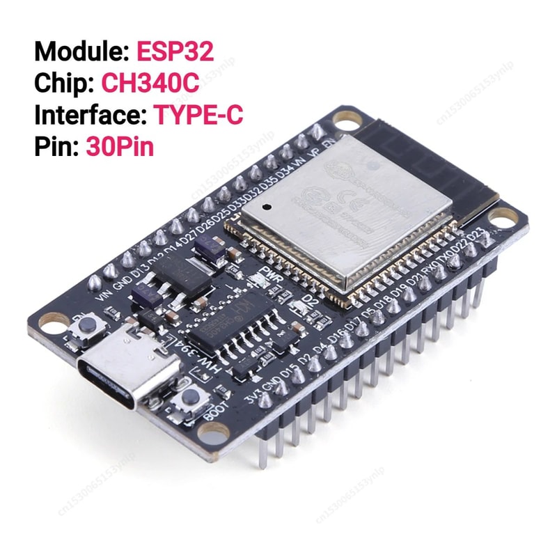 ESP32 DevKitC USBC WiFi Bluetooth Development Board CH340C DualCore UltraLow Power 8