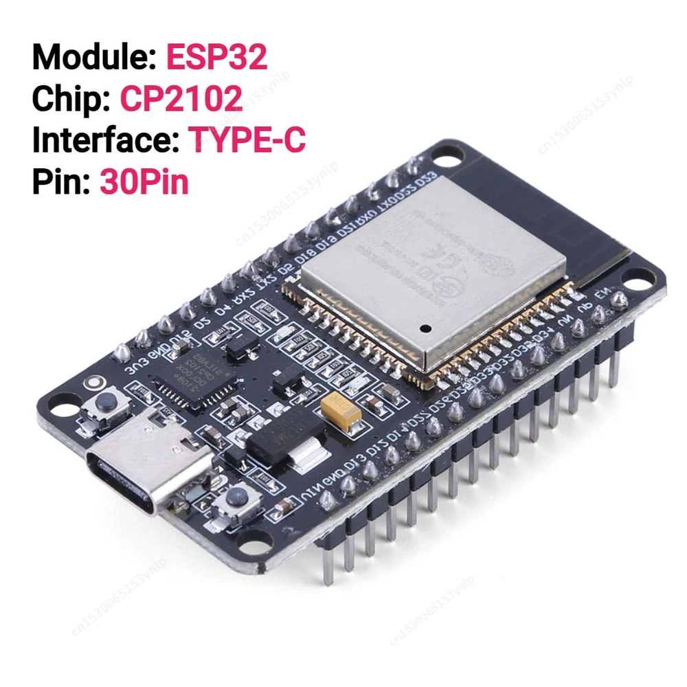ESP32 DevKitC USBC WiFi Bluetooth Development Board CH340C DualCore UltraLow Power 12