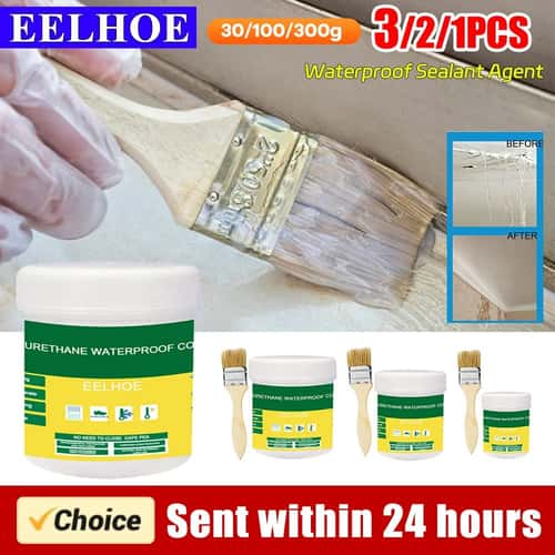 Invisible Waterproof Sealant Paste for Roof, Bathroom & Home Repairs