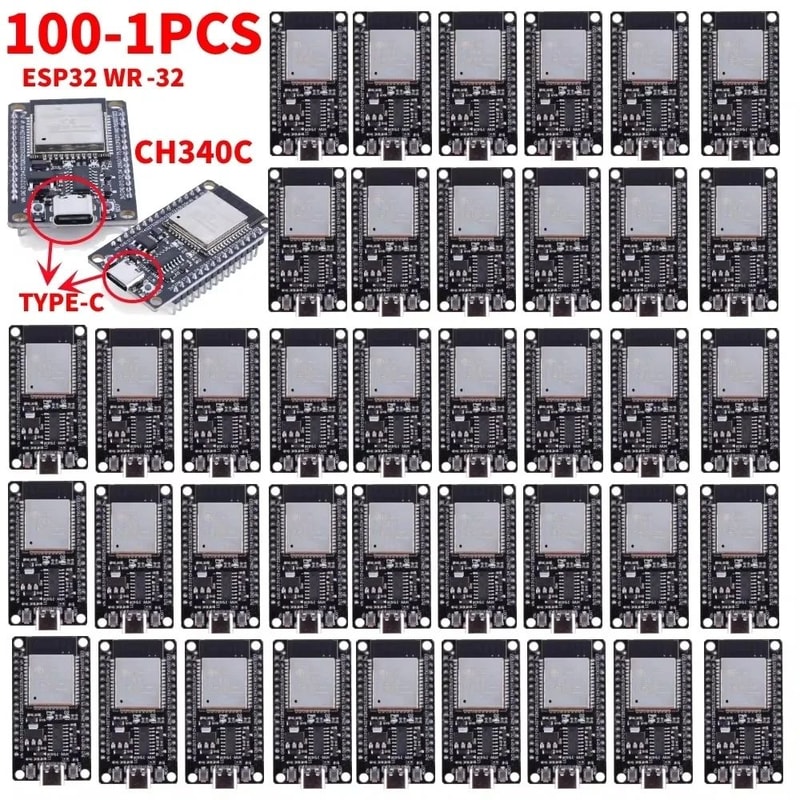 ESP32 WR32 TypeC WiFi Bluetooth Development Board For IoT Projects 0