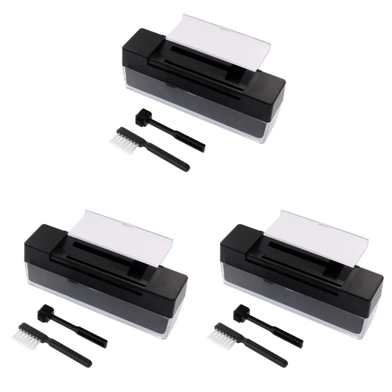 Vinyl Record Cleaner Kit With AntiStatic Carbon Fiber Brush For LP Turntables 8