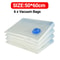 Reusable Vacuum Storage Bags With Mini Electric Sealer SpaceSaving Clothes Organizer 7 Sizes 8