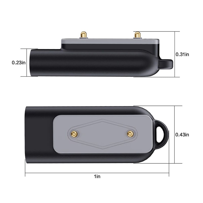 RightAngle USBC Watch Charger Adapter For Samsung Galaxy Fit Huawei Watch Fit 5