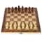 3in1 Folding Wooden Chess Board Game Set With Storage Chess Checkers Backgammon 2