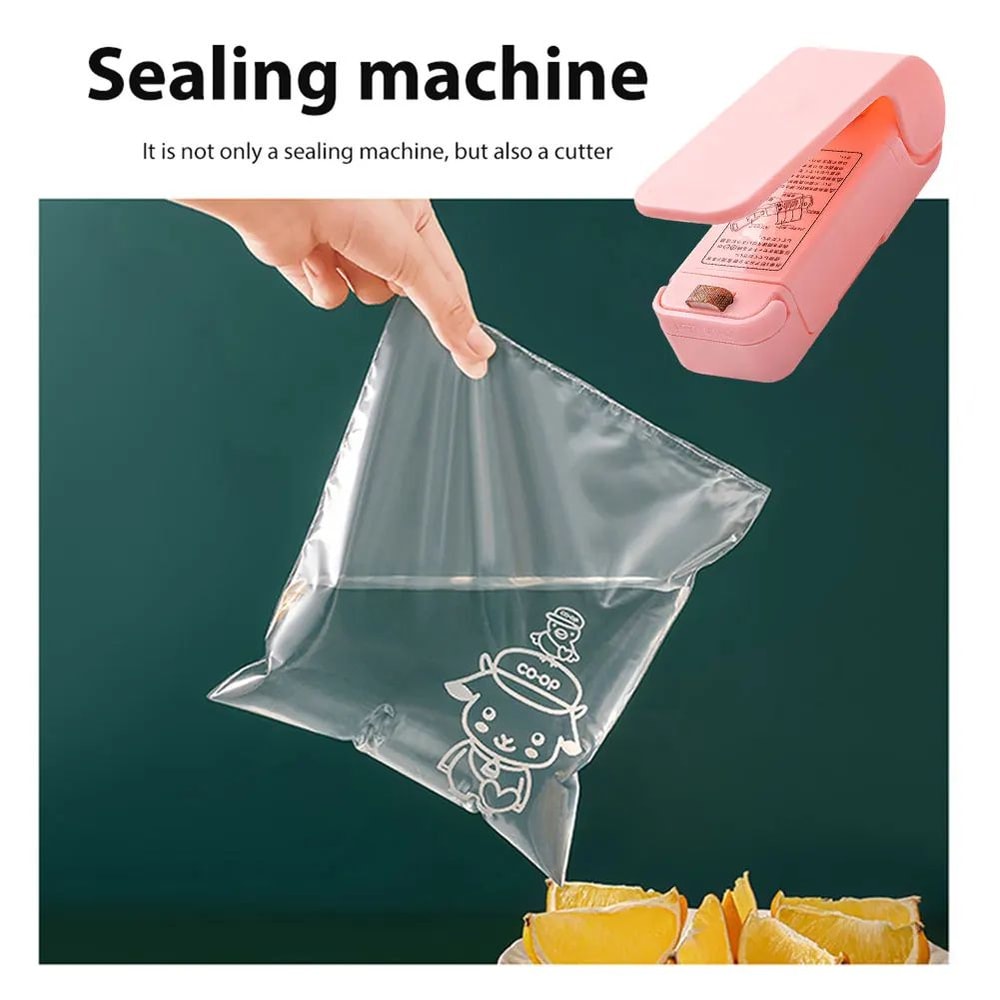 Portable Mini Heat Bag Sealer For Food Storage Snack Bags 5