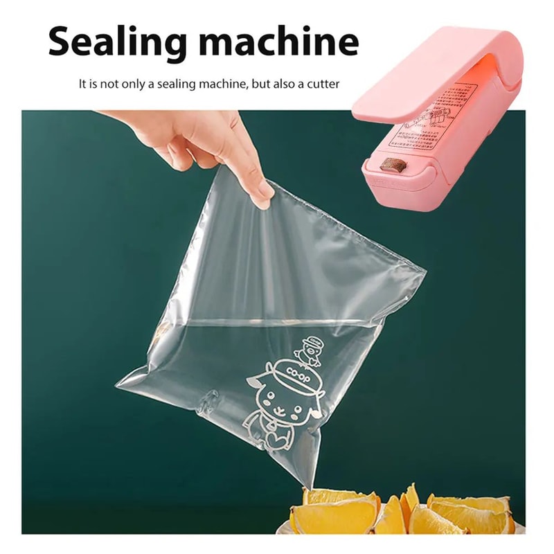 Portable Mini Heat Bag Sealer For Food Storage Snack Bags 5