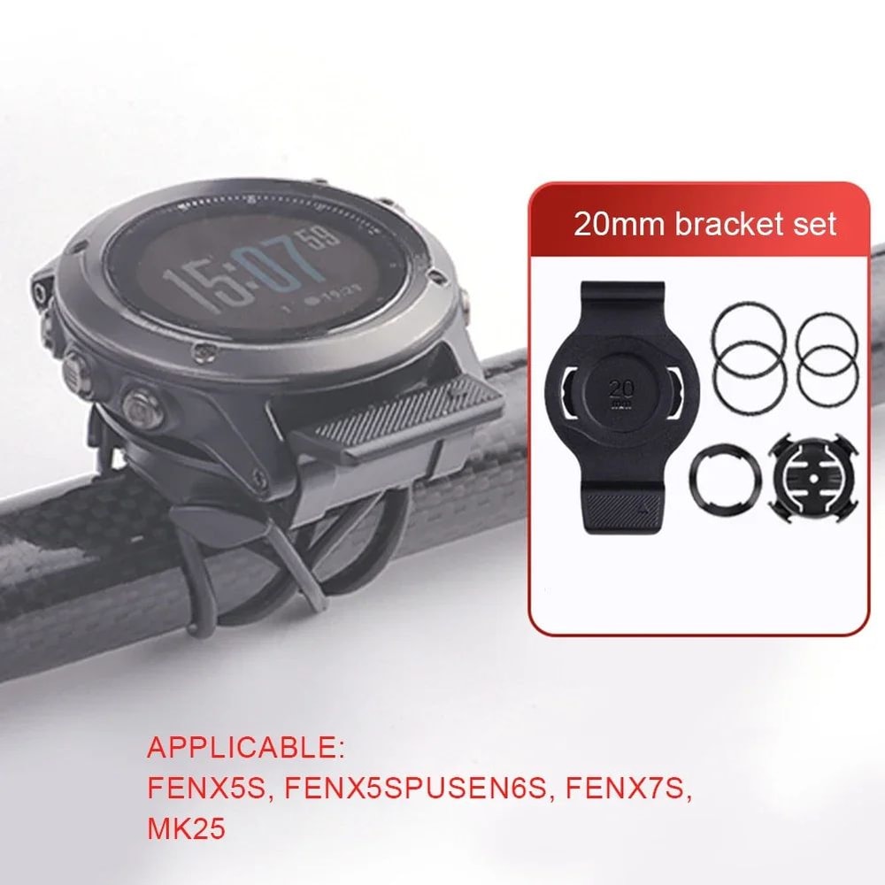 QuickFit Adjustable Bicycle Speedometer Mount For Garmin Watches 202226mm 3