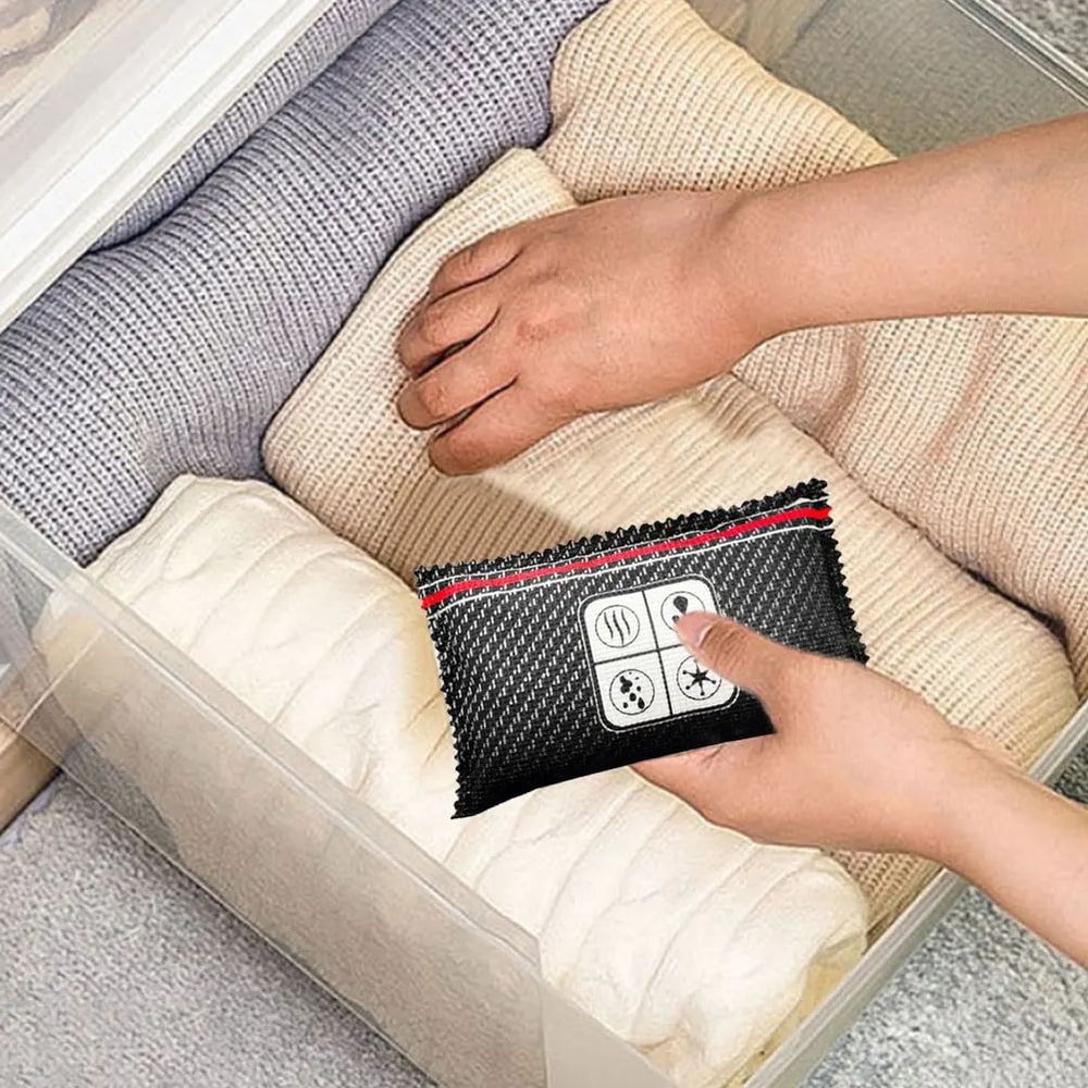 SunRechargeable Silica Gel Moisture Absorber Bag For Car Home 5