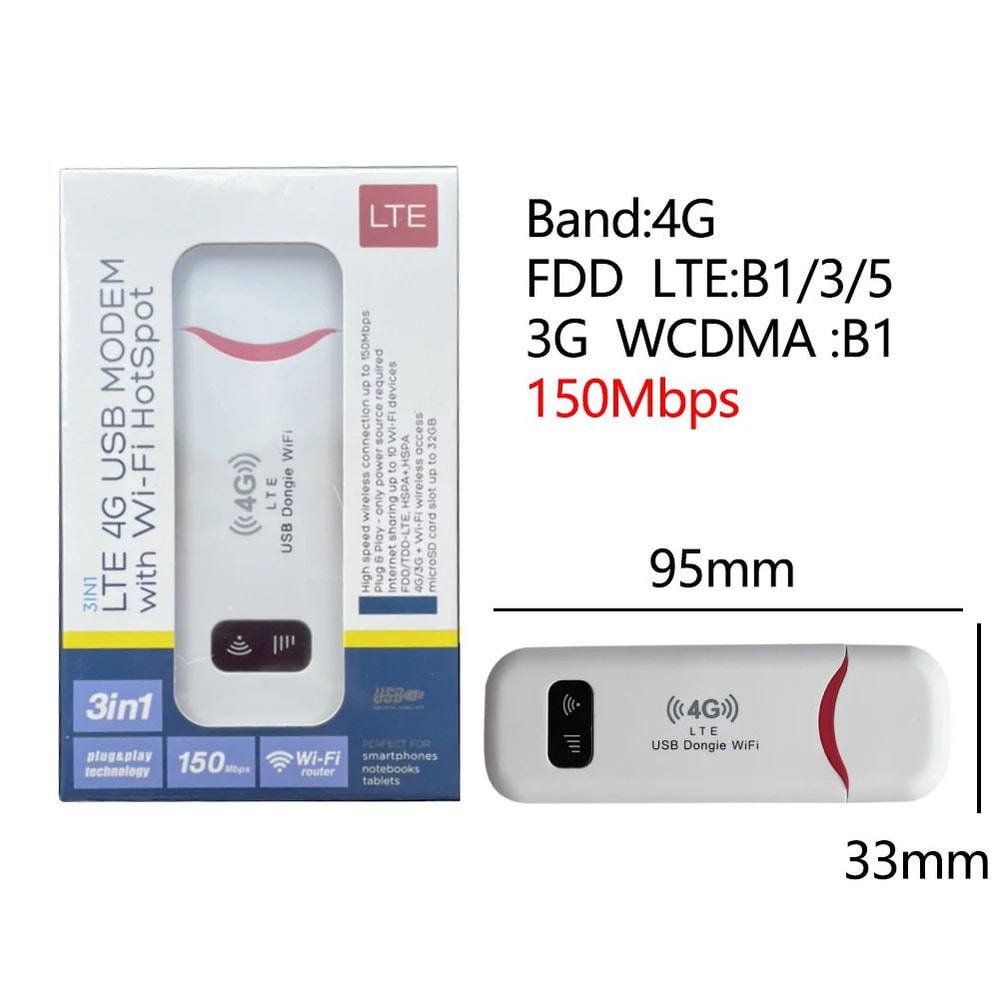 UltraConnect 4G LTE WiFi Router Portable Hotspot With SIM Card Slot Signal Booster 8