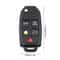 Volvo 5Button Flip Key Case Replacement For S60 S80 V70 XC90 1