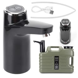 portable electric water pump dispenser – wireless one-touch water pump for camping and home