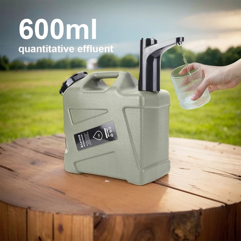 Portable Electric Water Pump Dispenser Wireless OneTouch Water Pump For Camping And Home 4