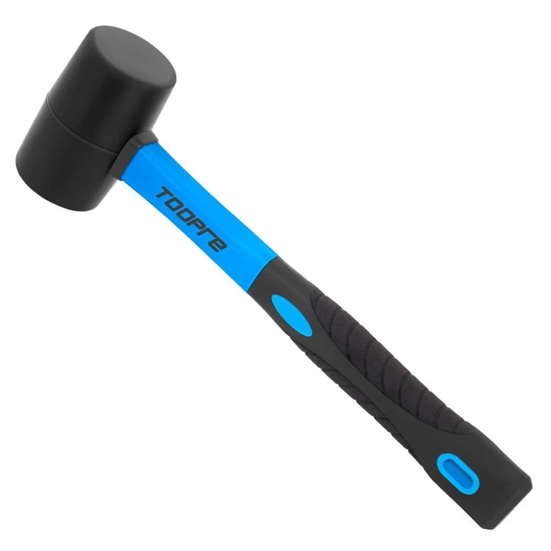 TOOPRE Multifunction Rubber Hammer For Bike Repair Precision Workshop Tasks 0