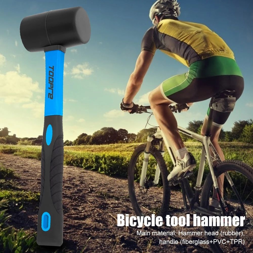 TOOPRE Multifunction Rubber Hammer For Bike Repair Precision Workshop Tasks 4