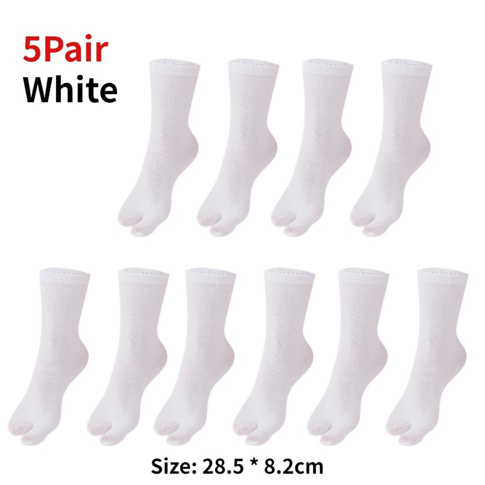 Japanese Tabi TwoToe Socks For Sandals And Clogs Unisex 15 Pairs 18