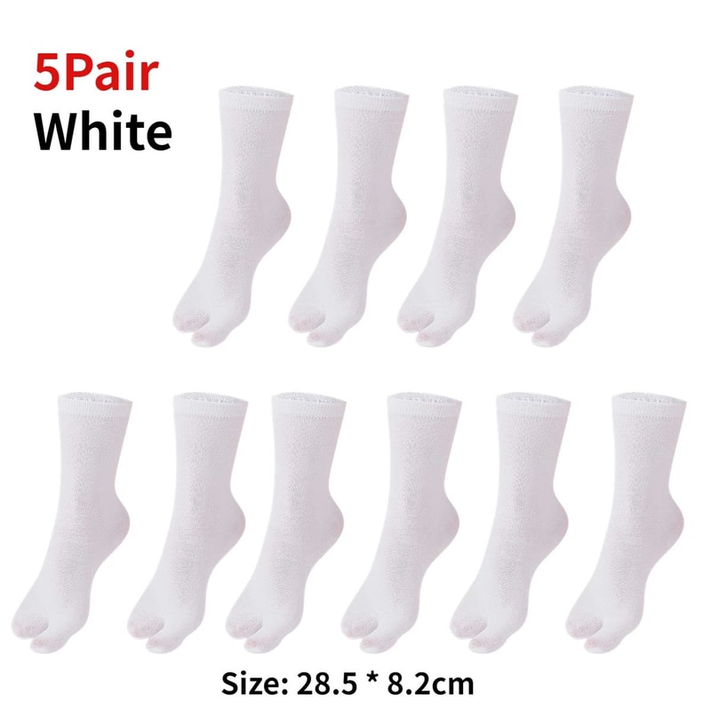 Japanese Tabi TwoToe Socks For Sandals And Clogs Unisex 15 Pairs 18