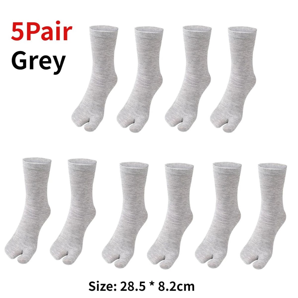 Japanese Tabi TwoToe Socks For Sandals And Clogs Unisex 15 Pairs 20