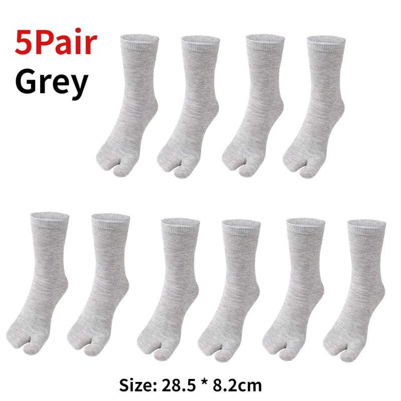 Japanese Tabi TwoToe Socks For Sandals And Clogs Unisex 15 Pairs 20