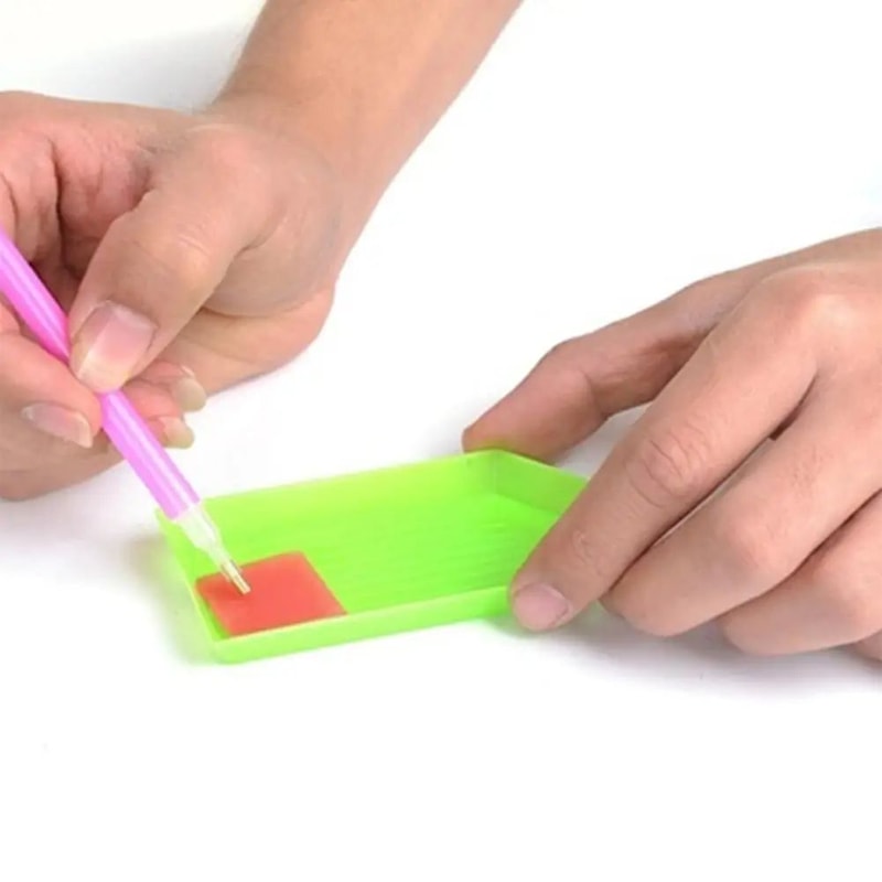 DIY Diamond Painting Tool Kit With 5D Embroidery Pen Tweezers Glue Precision Accessories Set 2