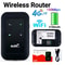 4G Pocket WiFi Router With SIM Card Slot Portable Mobile Hotspot 150Mbps Wireless Modem 0