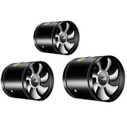 low-noise metal duct exhaust fan for bathroom & kitchen ventilation (4–8 inch)