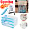 6Piece Vacuum Storage Bags With Electric Pump SpaceSaving Compression Bags For Clothes Bedding 0