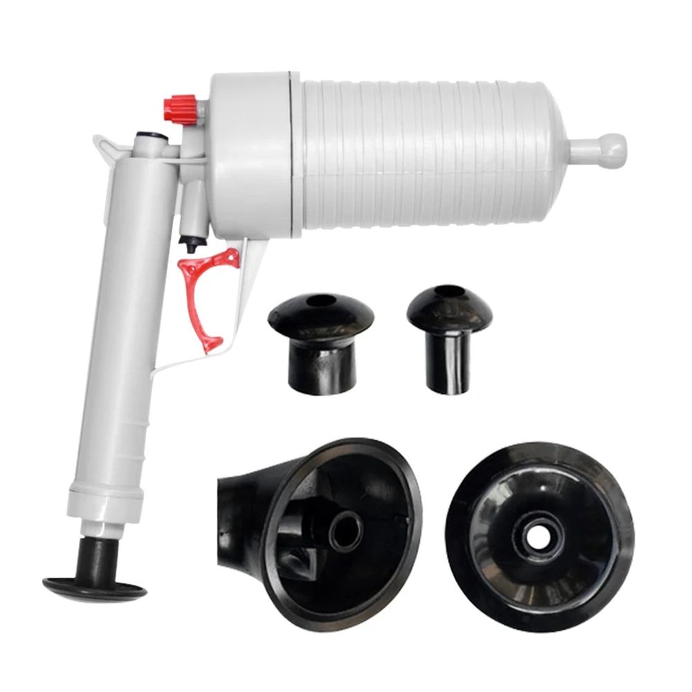 HighPressure Drain Plunger For Toilets Sinks Showers 12