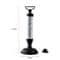 HighPressure Drain Plunger For Toilets Sinks Showers 13