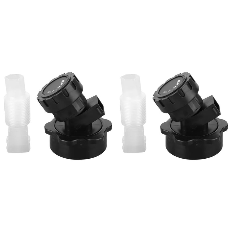 Portable Camping Water Jug Faucet With Flexible Extender Hose 15 PCS 7