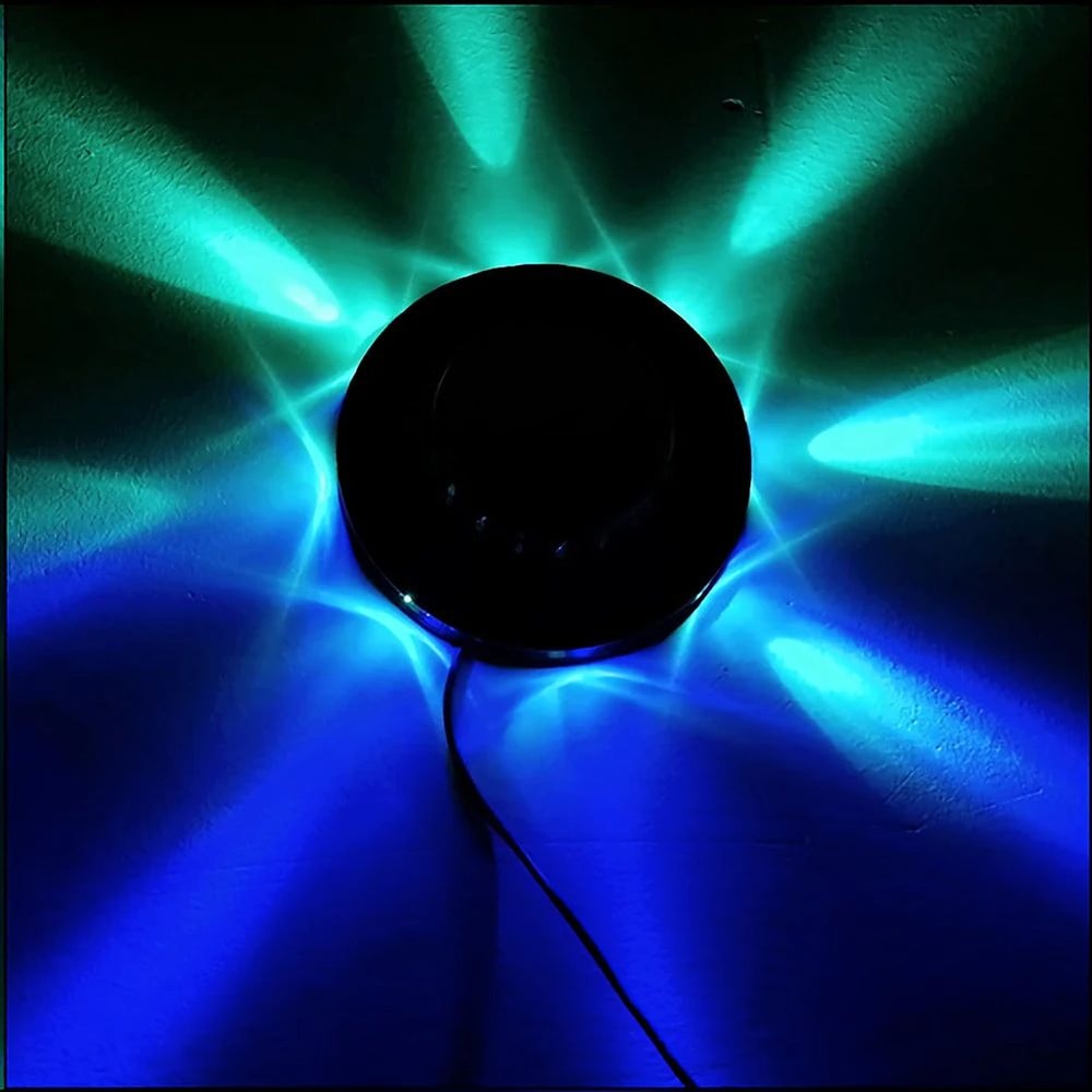 SoundActivated RGB Disco Light Bar With Rotating LED Effects USB Party Stage Lighting 2
