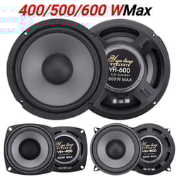 universal 4–6 inch car hifi coaxial speakers – full-range stereo sound upgrade