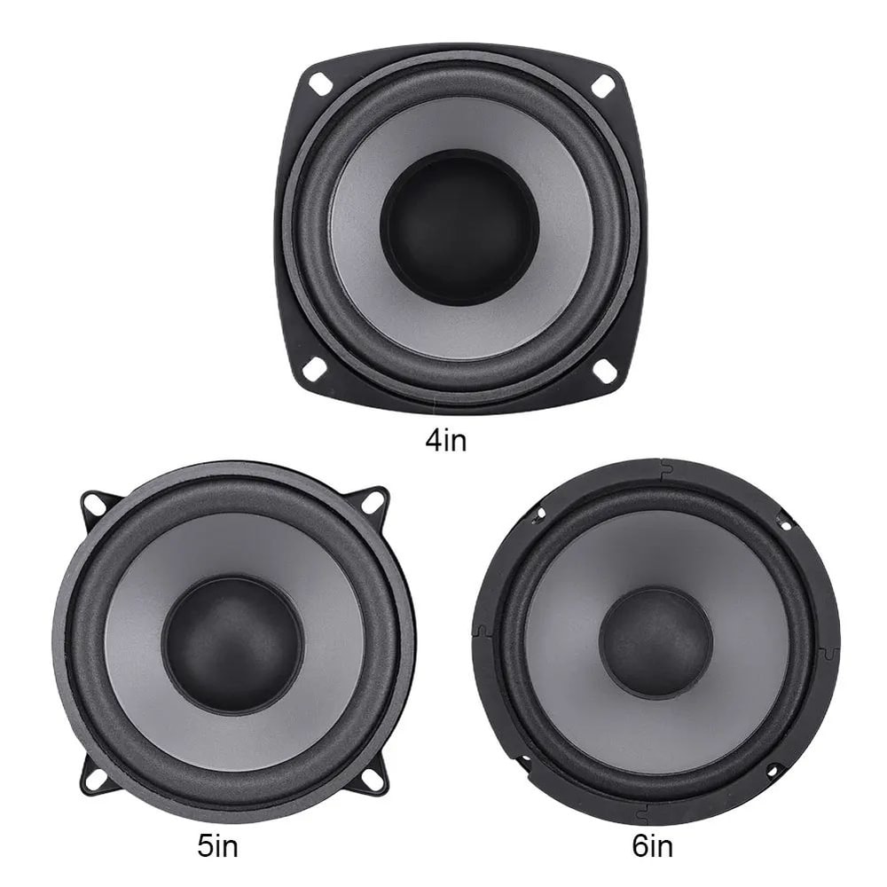 Universal 46 Inch Car HiFi Coaxial Speakers FullRange Stereo Sound Upgrade 6