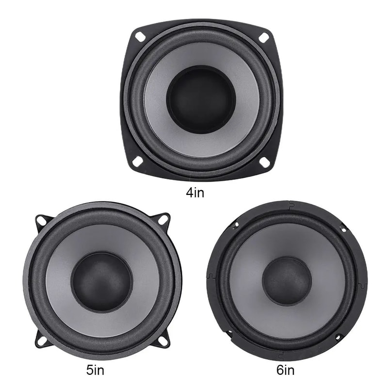 Universal 46 Inch Car HiFi Coaxial Speakers FullRange Stereo Sound Upgrade 6