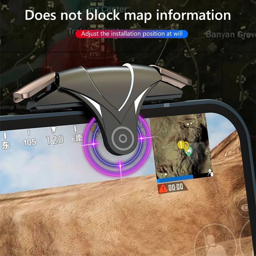 PUBG Mobile Controller Triggers LatencyFree Phone Gamepad For Precision Shooting 3