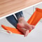 Portable UnderDesk Foot Hammock Adjustable Footrest For Office Home 2