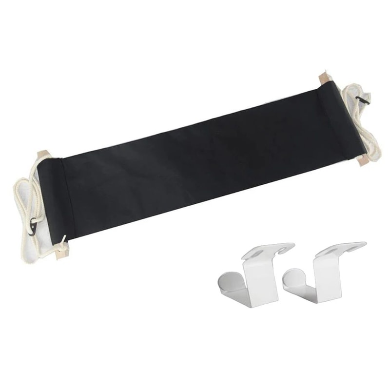 Portable UnderDesk Foot Hammock Adjustable Footrest For Office Home 6