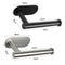 NoDrill Stainless Steel WallMounted Toilet Paper Holder 1