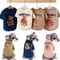 Cozy Bear Winter Dog Sweater Warm Pullover Jacket For Small Medium Pets 0