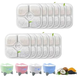 triple-layer cat water fountain filter replacements for pixi – fresh, clean water (6-pack or 12-pack)