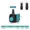 UltraQuiet Submersible Aquarium Water Pump With Filter 3W25W 9