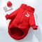 Winter Baseball Dog Jacket For Small Medium Dogs Warm Puppy Pet Vest Coat 6