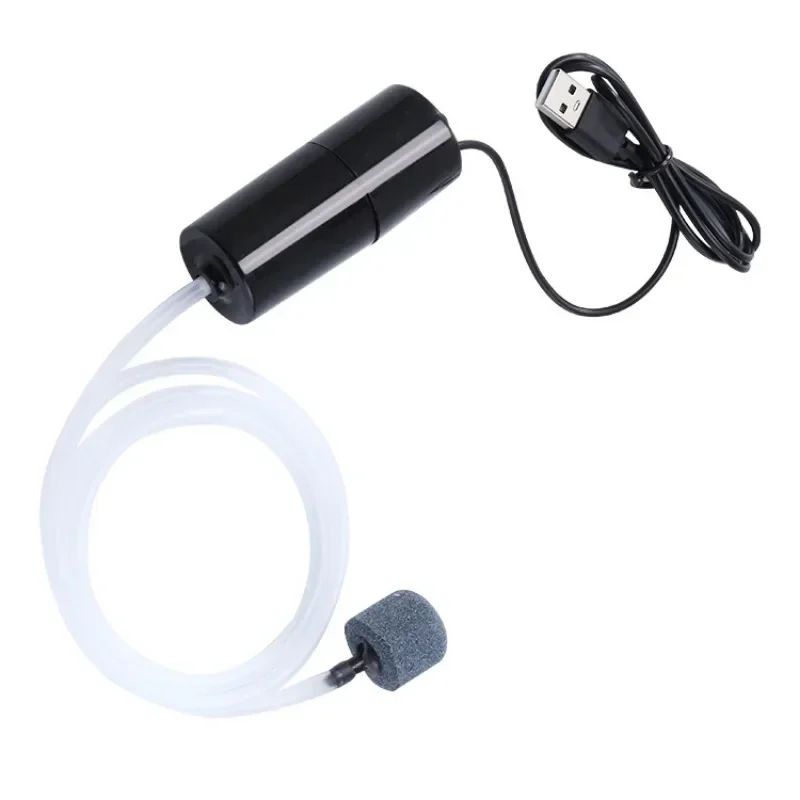 Portable USB Aquarium Oxygen Pump Mini Silent Air Oxygenator For Fish Tanks Outdoor Fishing 2